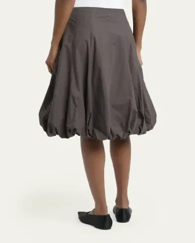 Proenza Schouler White Label Kyra Cotton Bubble Skirt | Thumbnail 3