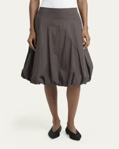 Proenza Schouler White Label Kyra Cotton Bubble Skirt | Thumbnail 4