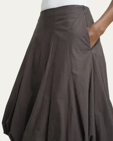 Proenza Schouler White Label Kyra Cotton Bubble Skirt | Thumbnail 5