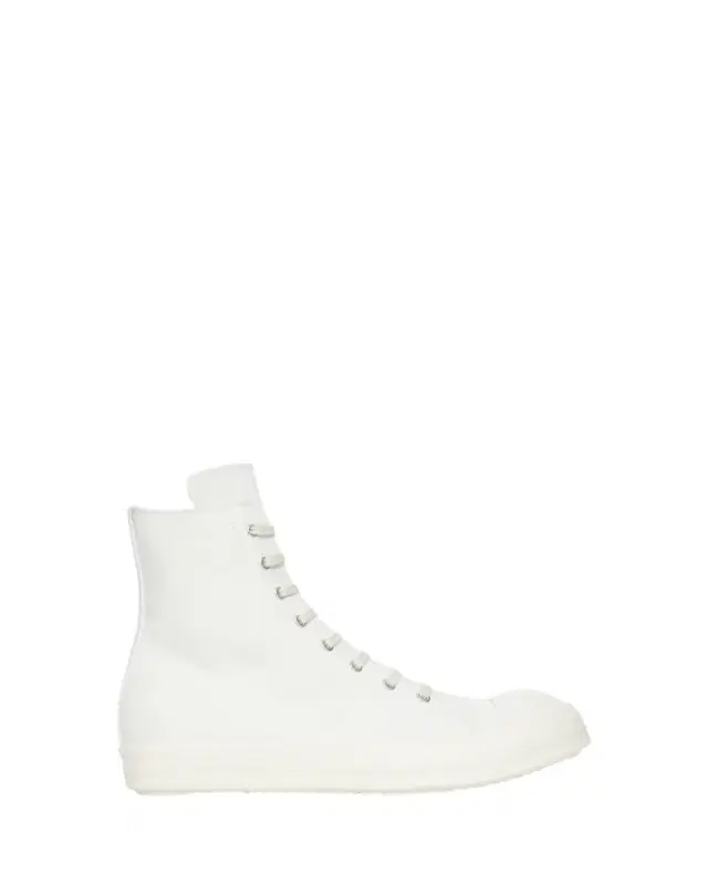 DRKSHDW RICK OWENS Men's Sneaks Cap-Toe Canvas High-Top Sneakers