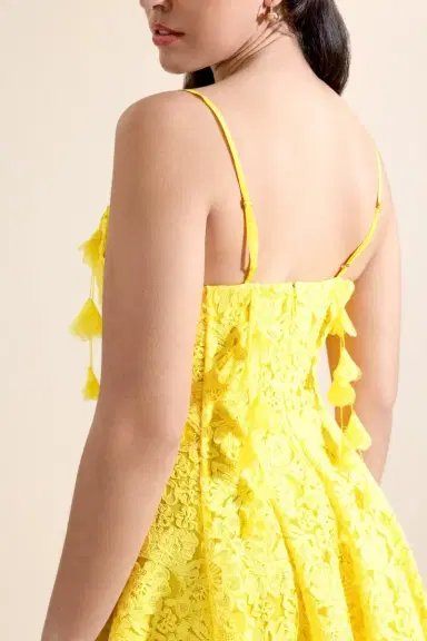 Camilla Corset Flare Short Dress | Thumbnail 3