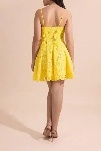 Camilla Corset Flare Short Dress | Thumbnail 4