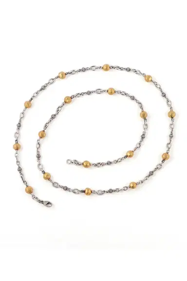 Sylva & Cie Diamond Bead Antique Necklace | Thumbnail 1