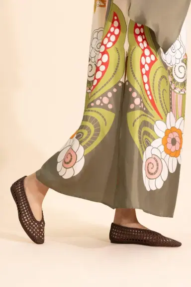 Loeffler Randall Emery Flat - Chocolate | Thumbnail 3