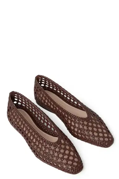Loeffler Randall Emery Flat - Chocolate | Thumbnail 7