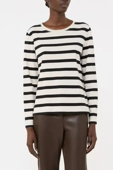 Max Mara Long Sleeve Stripe T-Shirt | Thumbnail 3