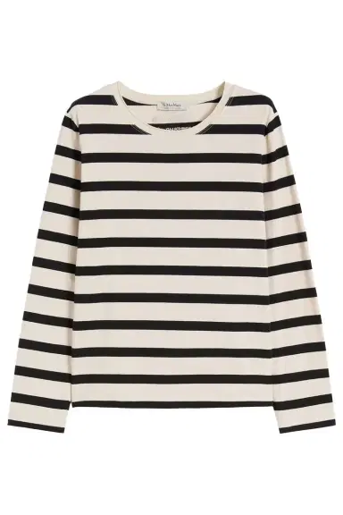 Max Mara Long Sleeve Stripe T-Shirt | Thumbnail 1