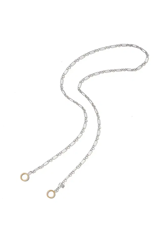 Marla Aaron Old World Chain - Silver - 16in