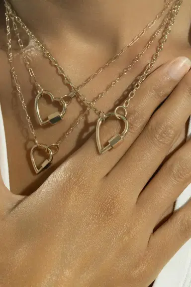 Marla Aaron Old World Chain Necklace - Rose Gold - 16in | Thumbnail 2