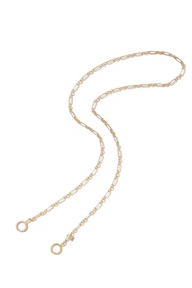 Marla Aaron Old World Chain Necklace - Rose Gold - 16in | Thumbnail 1