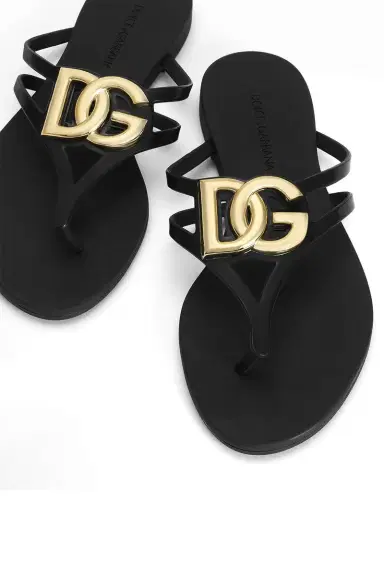 Dolce & Gabbana Rubber Thong Sandal | Thumbnail 5