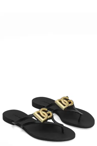Dolce & Gabbana Rubber Thong Sandal | Thumbnail 6