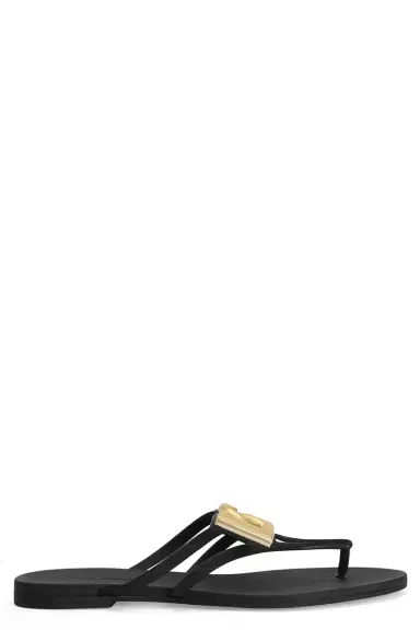 Dolce & Gabbana Rubber Thong Sandal | Thumbnail 1