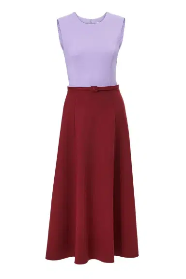 Carolina Herrera Sleeveless Crewneck A-Line Dress | Thumbnail 1