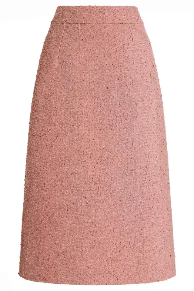 Slit Midi Skirt