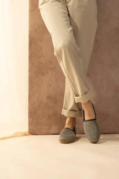 Brunello Cucinelli Sparkling Net Espadrille | Thumbnail 4