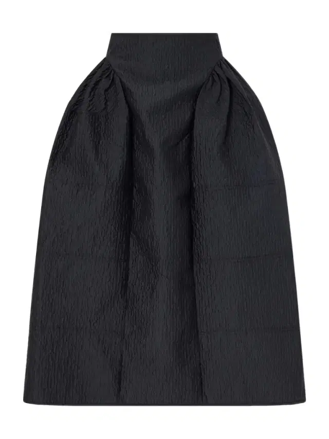 Daphne Pleated Cloqué Midi Skirt