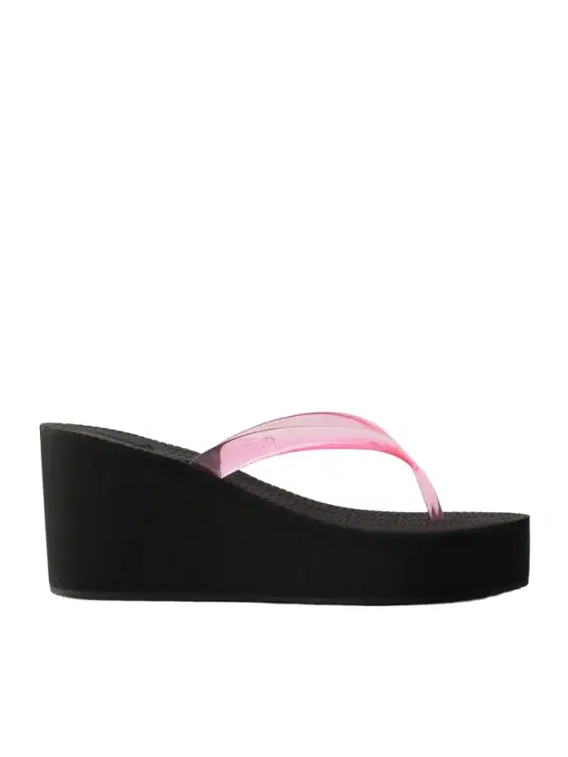 Etheria Pvc Wedge Flip Flops