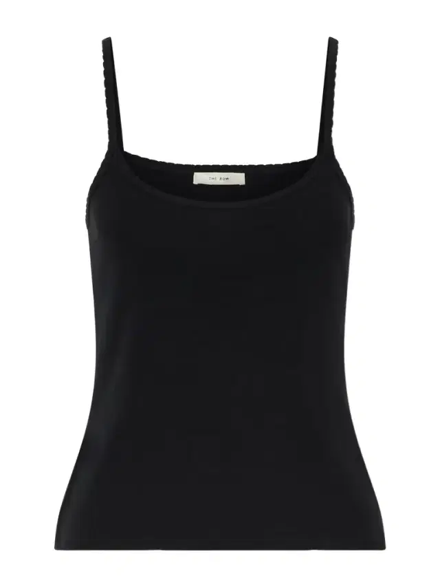 Denzel Ribbed Cotton-jersey Tank