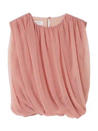 Abadia Gathered Chiffon Top | Thumbnail 1 Abadia Gathered Chiffon Top | Thumbnail 1