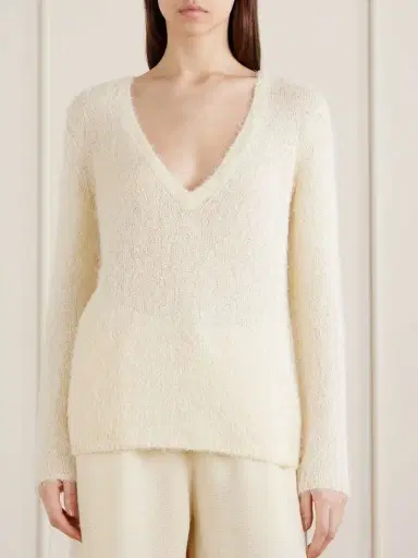 Gabriela Hearst Neoma Silk And Cashmere-blend Sweater | Thumbnail 3