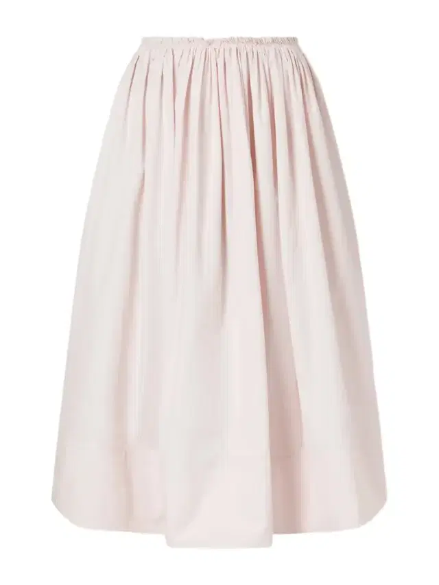 Shiva Gathered Cotton-poplin Maxi Skirt