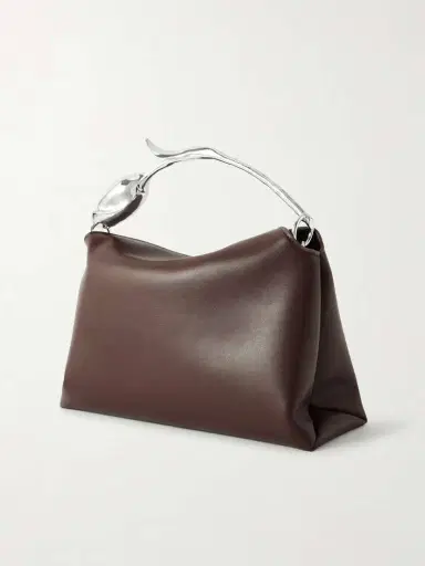 Erdem Bloom Medium Leather Shoulder Bag | Thumbnail 4 Erdem Bloom Medium Leather Shoulder Bag | Thumbnail 4