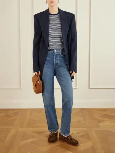 Nili Lotan Linka Striped Cashmere T-shirt | Thumbnail 2 Nili Lotan Linka Striped Cashmere T-shirt | Thumbnail 2