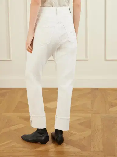 R13 Cuffed Crossover Jeans | Thumbnail 4