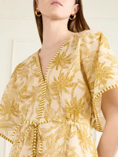 Eres Péninsule Printed Cotton-voile Mini Dress | Thumbnail 4 Eres Péninsule Printed Cotton-voile Mini Dress | Thumbnail 4