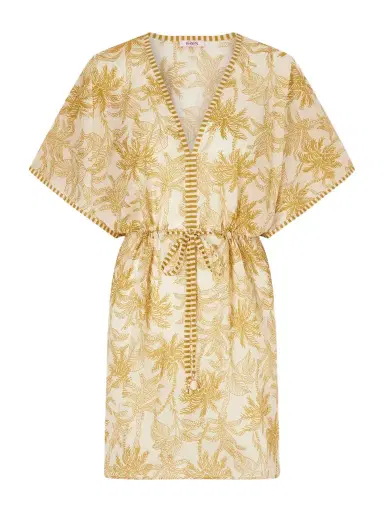 Eres Péninsule Printed Cotton-voile Mini Dress | Thumbnail 1 Eres Péninsule Printed Cotton-voile Mini Dress | Thumbnail 1