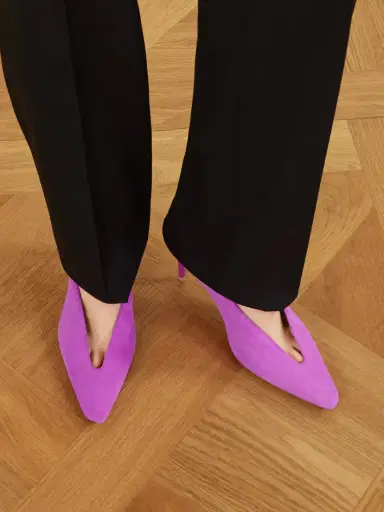 Balenciaga Duchesse Suede Pumps | Thumbnail 2
