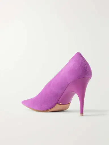 Balenciaga Duchesse Suede Pumps | Thumbnail 3