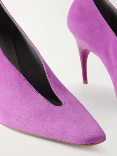 Balenciaga Duchesse Suede Pumps | Thumbnail 5