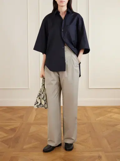 Wardrobe.NYC Oversized Cotton-poplin Shirt | Thumbnail 2