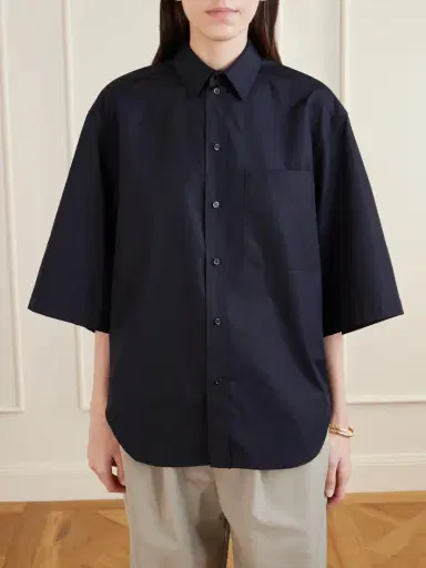 Wardrobe.NYC Oversized Cotton-poplin Shirt | Thumbnail 3
