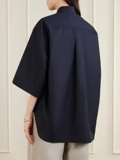 Wardrobe.NYC Oversized Cotton-poplin Shirt | Thumbnail 4