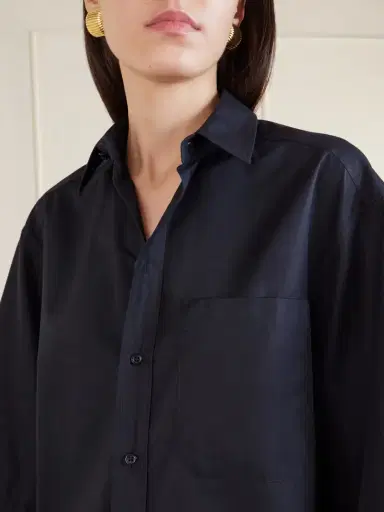 Wardrobe.NYC Oversized Cotton-poplin Shirt | Thumbnail 5