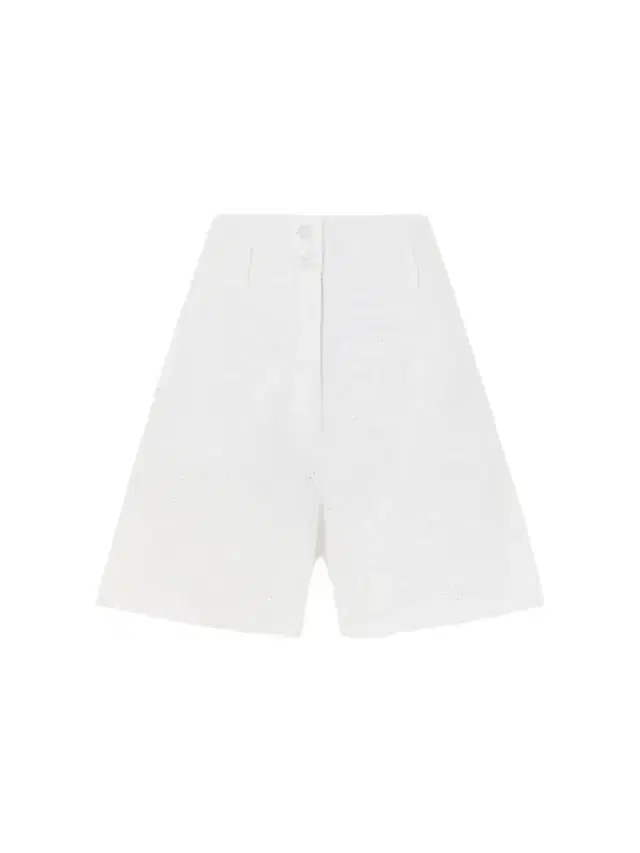 Rocchetta Scalloped Broderie Anglaise Cotton Shorts