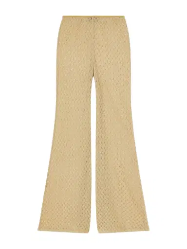 Missoni Metallic Crochet-knit Flared Pants | Thumbnail 1 Missoni Metallic Crochet-knit Flared Pants | Thumbnail 1