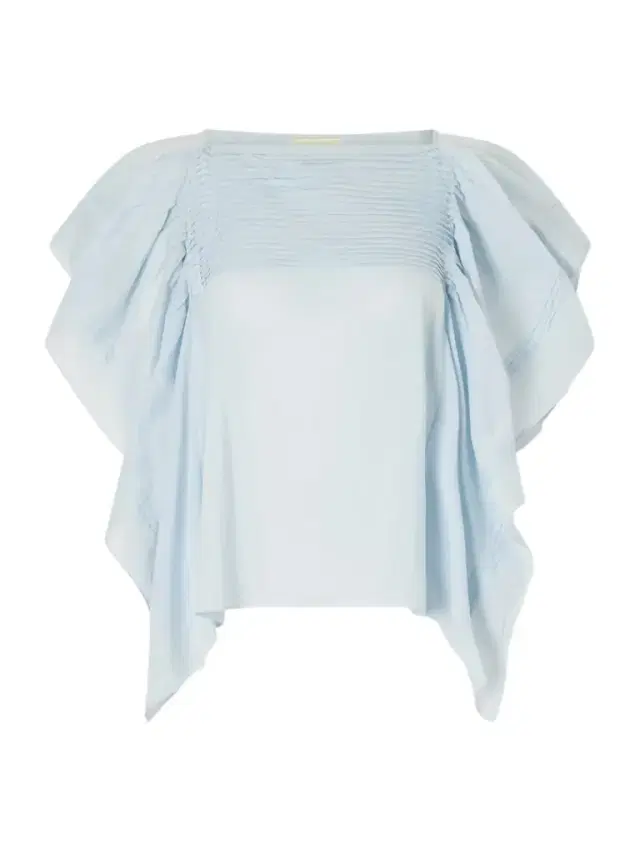 Lu Ruffled Cotton-voile Top