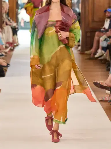 Ulla Johnson Printed Silk-organza Midi Dress | Thumbnail 5 Ulla Johnson Printed Silk-organza Midi Dress | Thumbnail 5