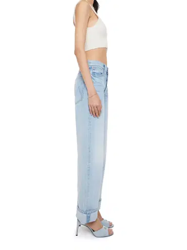 Mother Dodger Button Hover Cuff Jeans | Thumbnail 2