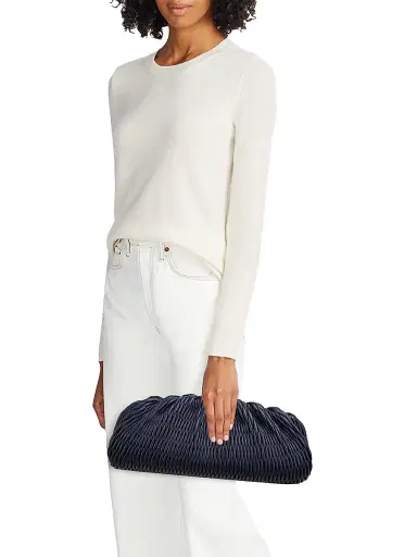 A.L.C. Women's Faye Faux-Leather Clutch | Thumbnail 3 A.L.C. Women's Faye Faux-Leather Clutch | Thumbnail 3