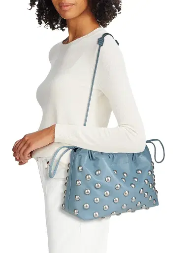 A.L.C. Women's Arlo Studded Leather Shoulder Bag | Thumbnail 2 A.L.C. Women's Arlo Studded Leather Shoulder Bag | Thumbnail 2