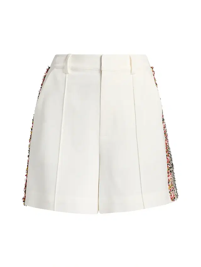 Cinq à Sept Women's Lynn Fringe Trim Shorts - Multi