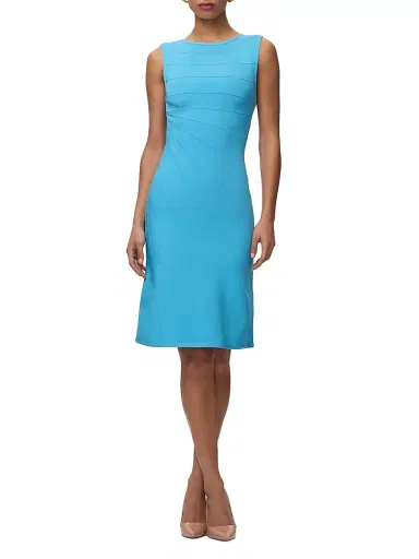 Hervé Léger Women's Rhea Compact-Knit Knee-Length Dress | Thumbnail 2