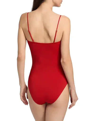 Nili Lotan Women's Semi-Sweetheart One-Piece Swimsuit - Red - Size XL | Thumbnail 4 Nili Lotan Women's Semi-Sweetheart One-Piece Swimsuit - Red - Size XL | Thumbnail 4