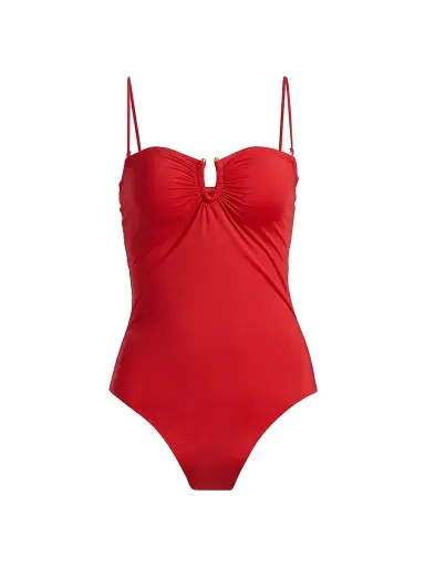 Nili Lotan Women's Semi-Sweetheart One-Piece Swimsuit - Red - Size XL | Thumbnail 1 Nili Lotan Women's Semi-Sweetheart One-Piece Swimsuit - Red - Size XL | Thumbnail 1