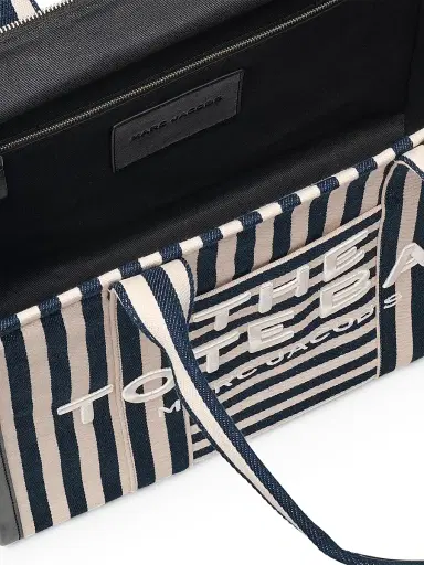 Marc Jacobs Women's The Stripe Canvas Large Tote Bag | Thumbnail 6 Marc Jacobs Women's The Stripe Canvas Large Tote Bag | Thumbnail 6